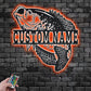 Personalized Crappie Fish Metal Wall Signs With RGB Led Light