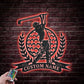 Personalized Custom Golf Metal Wall Signs With RGB Led Light