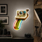 Photography Studio Neon Sign - Retro Camera Rainbow Art