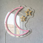 Pink Moon Neon Sign – Aesthetic LED Wall Decor for Cozy Bedroom & Room Setup