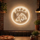 Pizza Neon Sign - Minimal Round Pizza Slice Wall Decor