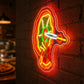 Pizza Neon Sign - Pizza Target Arrow Wall Decor Art