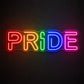 Pride & LGBT Neon Signs - Colorful Rainbow Pride Glow

