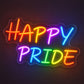 Pride & LGBT Neon Signs - Happy Pride Rainbow Glow
