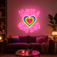 Pride & LGBT Neon Signs - Have A Gay Day Heart Glow
