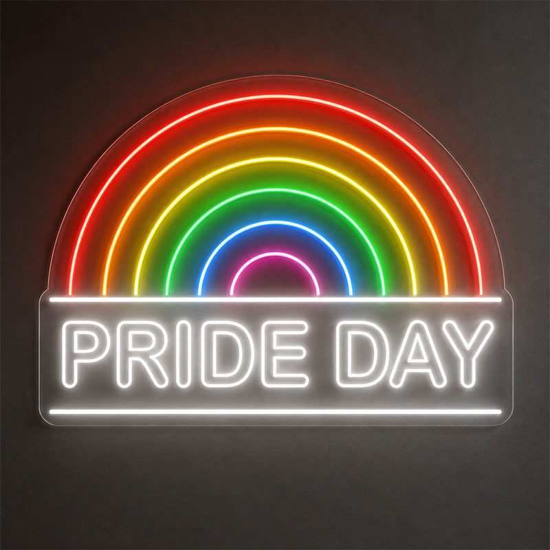 Pride & LGBT Neon Signs - Pride Day Rainbow LED Glow
