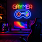 Pride & LGBT Neon Signs - Rainbow Gaymer Game Glow
