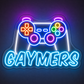 Pride & LGBT Neon Signs - Rainbow Gaymers Room Glow

