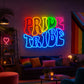 Pride & LGBT Neon Signs - Rainbow Pride Tribe Glow
