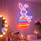 She Shed Neon Sign Decor - Cute Bunny LED Neon Light