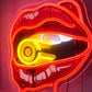 She Shed Neon Sign Decor - Sexy Lips LED Neon Light