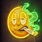 Smiley Face Neon Sign – Funny Emoji LED Neon Wall Art