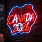 Soccer Bar Neon Sign - Canada Football Fan Wall Decor