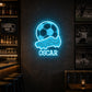 Soccer Bar Neon Sign - Custom Player LED Wall Decor