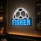 Soccer Bar Neon Sign - Custom Team Name Wall Decor