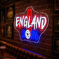 Soccer Bar Neon Sign - England Football Wall Decor