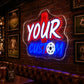 Soccer Bar Neon Sign - England Football Wall Decor