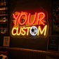 Soccer Bar Neon Sign - Spain 2026 Match Wall Decor