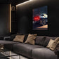 Supercar Neon Style Canvas Wall Art - LEDTOT
