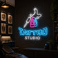 Tattoo Shop Neon Sign - Tattoo Studio LED Wall Light

