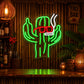 Tiki Bar Neon Sign Tropical - Cool Cactus Wall Decor