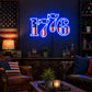 USA 250th Anniversary Neon Sign - Patriotic LED Wall Light