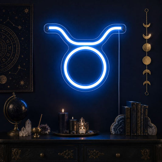 Zodiac Neon Sign Aries Leo - Taurus LED Wall Decor