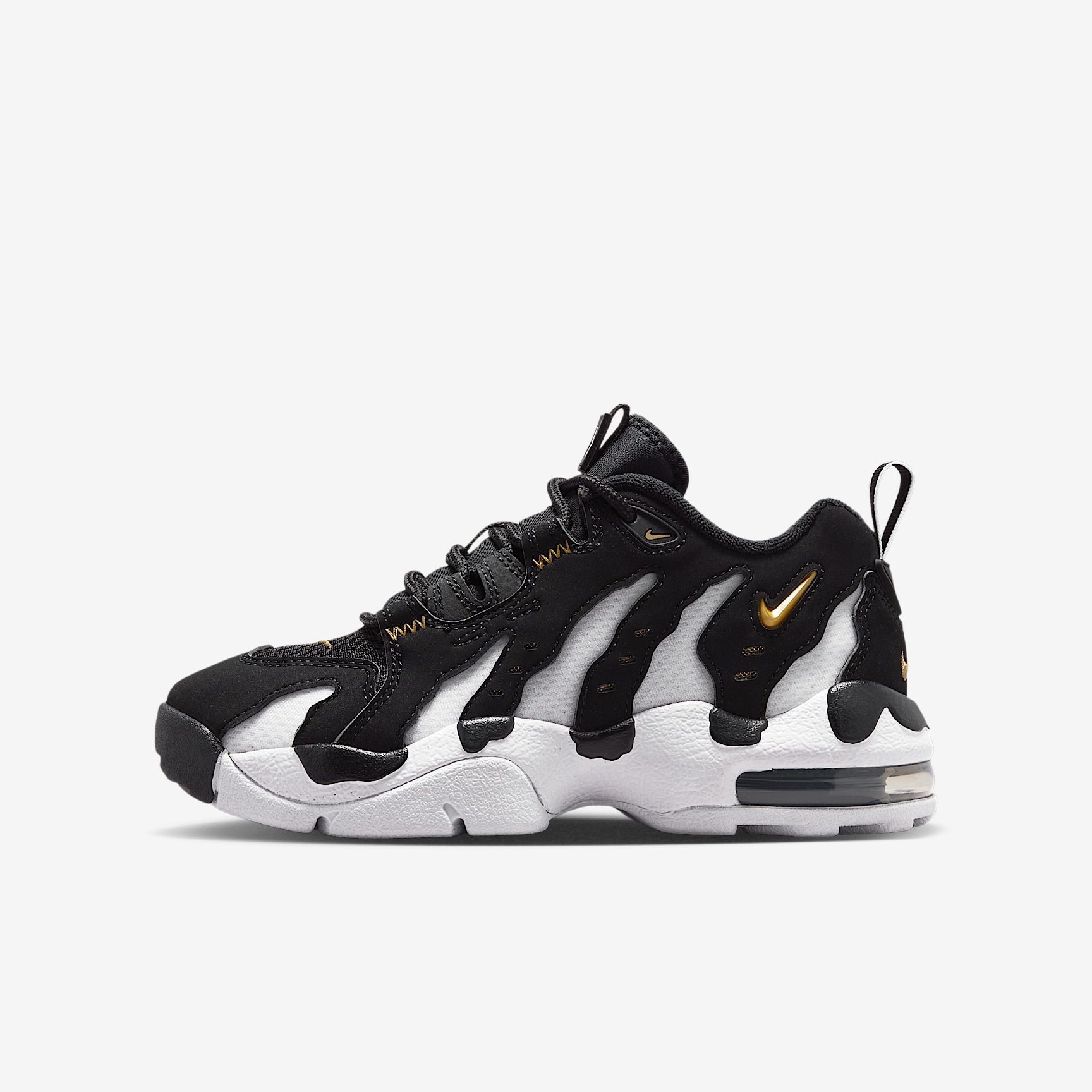 Nike Air DT Max '96 Low Black Metallic Gold (GS) IR4714-001