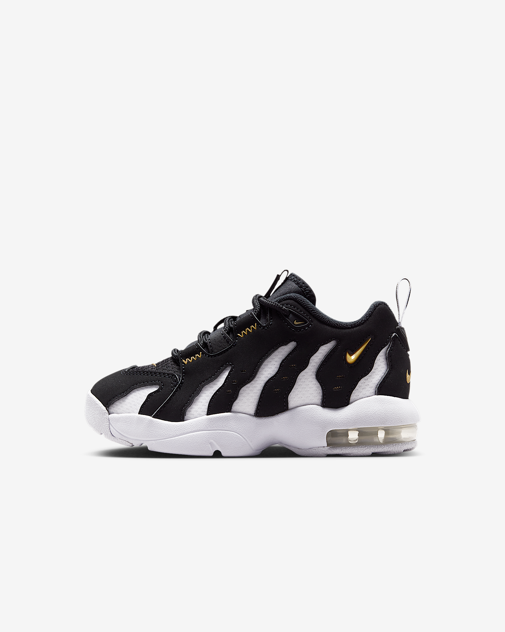Nike Air DT Max '96 Low Black Metallic Gold (PS) IR4716-001
