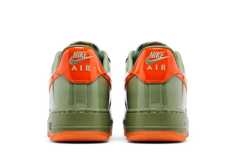 Air Force 1 Low 07 Premium Oil Green Safety Orange HJ9118-386