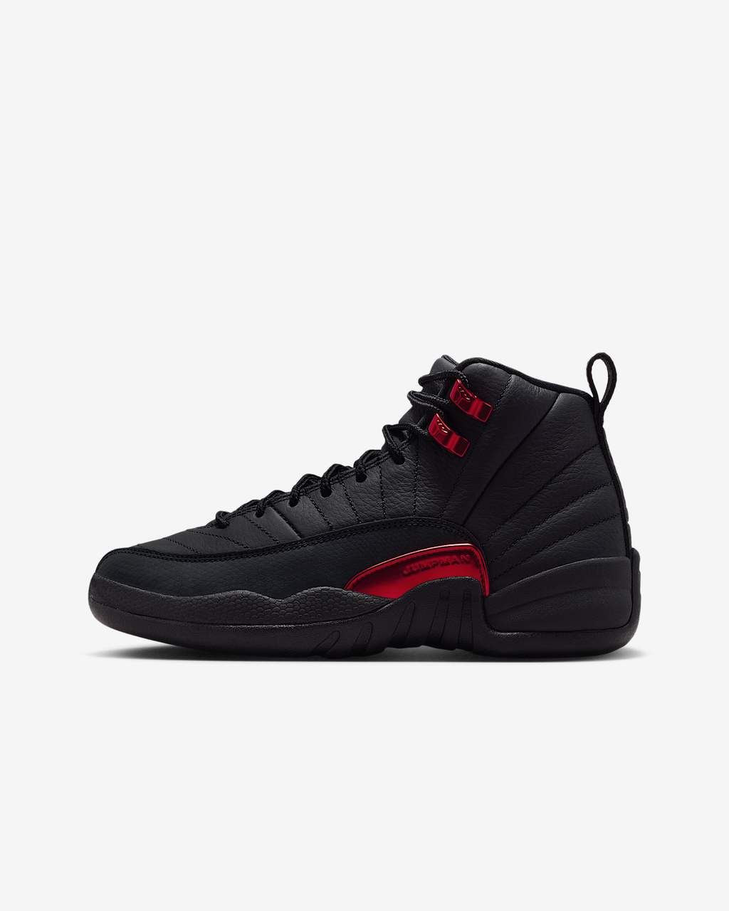 Jordan 12 Retro Bloodline (GS) Black Varsity Red 153265-003