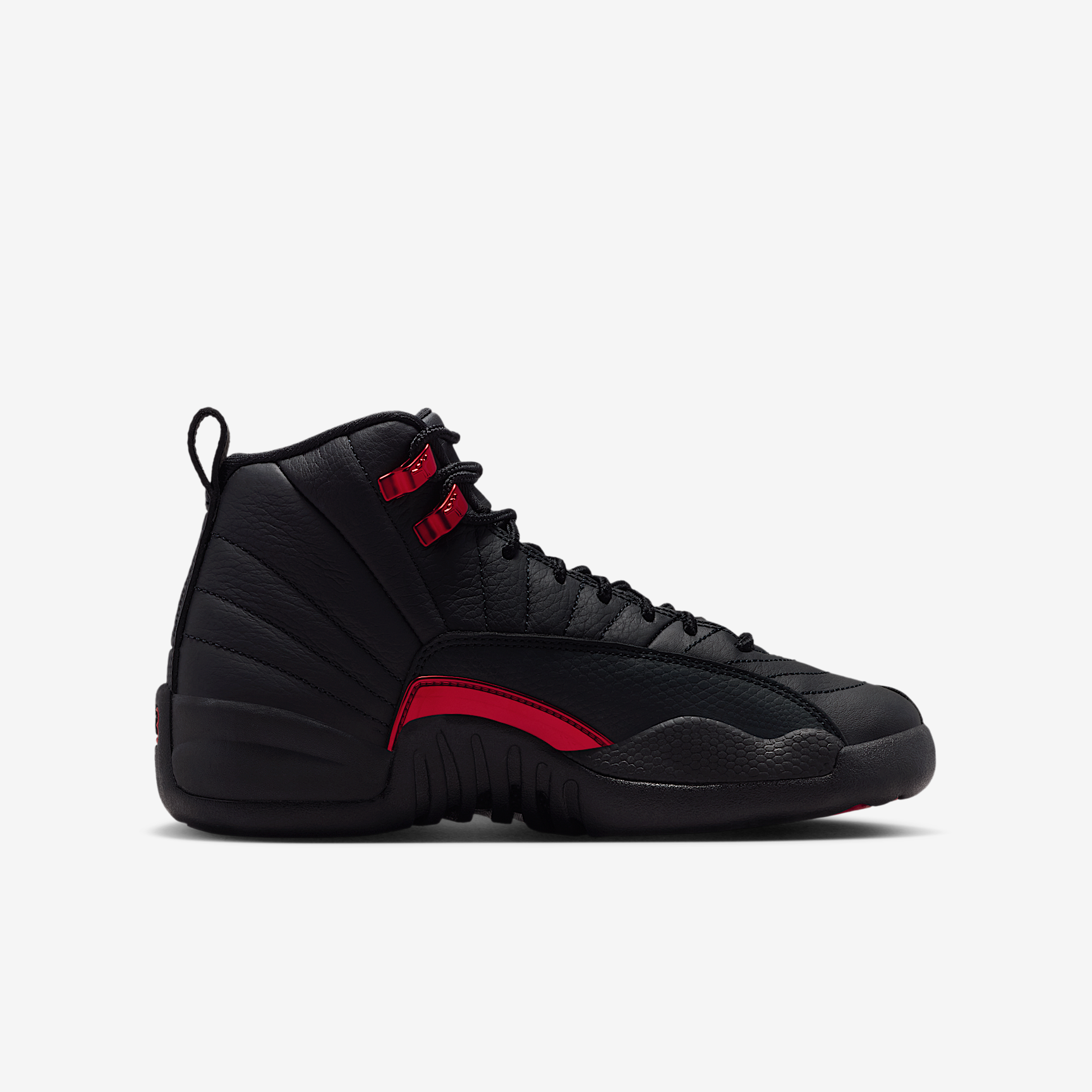 Jordan 12 Retro Bloodline (GS) Black Varsity Red 153265-003