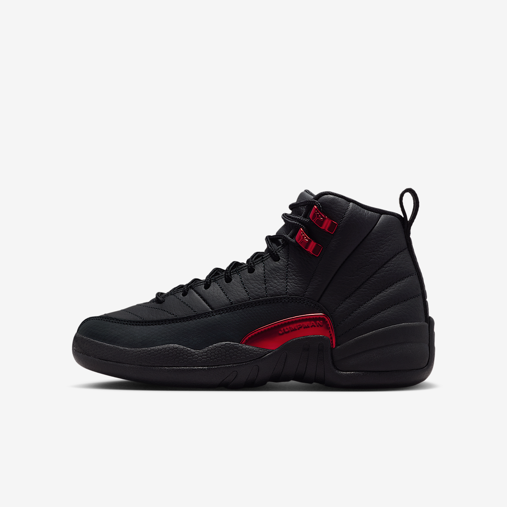 Jordan 12 Retro Bloodline (GS) Black Varsity Red 153265-003