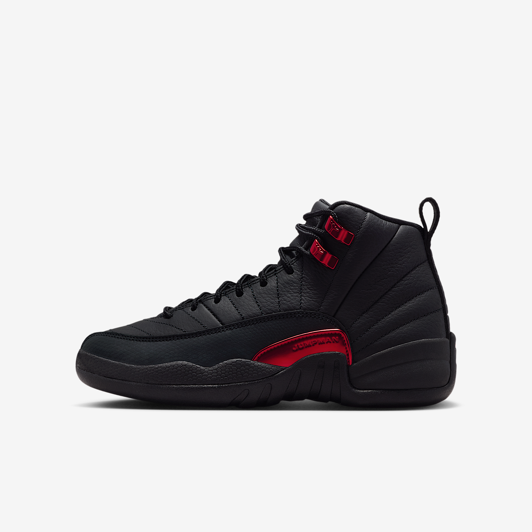 Jordan 12 Retro Bloodline (GS) Black Varsity Red 153265-003