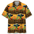 Hawaiian Shirt / Adults / S Alien In Desert Hawaiian Shirt