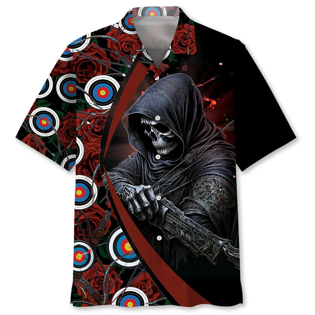 Hawaiian Shirt / Adults / S Archery Rose Hawaiian Shirt