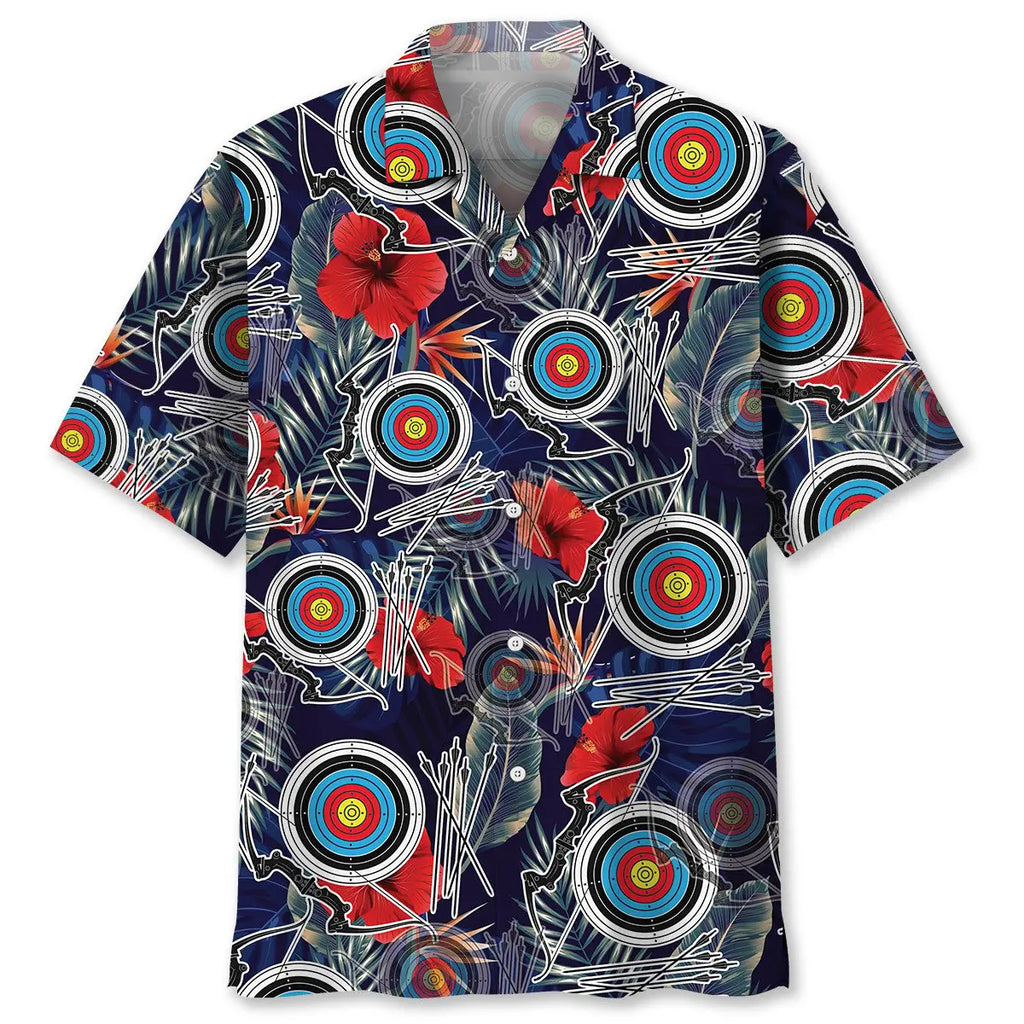 Hawaiian Shirt / Adults / S Archery Tropical Hawaiian Shirt