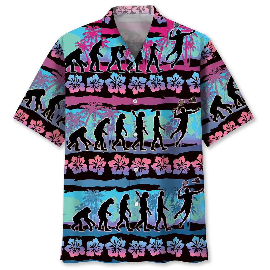 Hawaiian Shirt / Adults / S Badminton Revolution Hawaiian Shirt