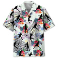 Hawaiian Shirt / Adults / S Badminton Tropical Flower Hawaiian Shirt
