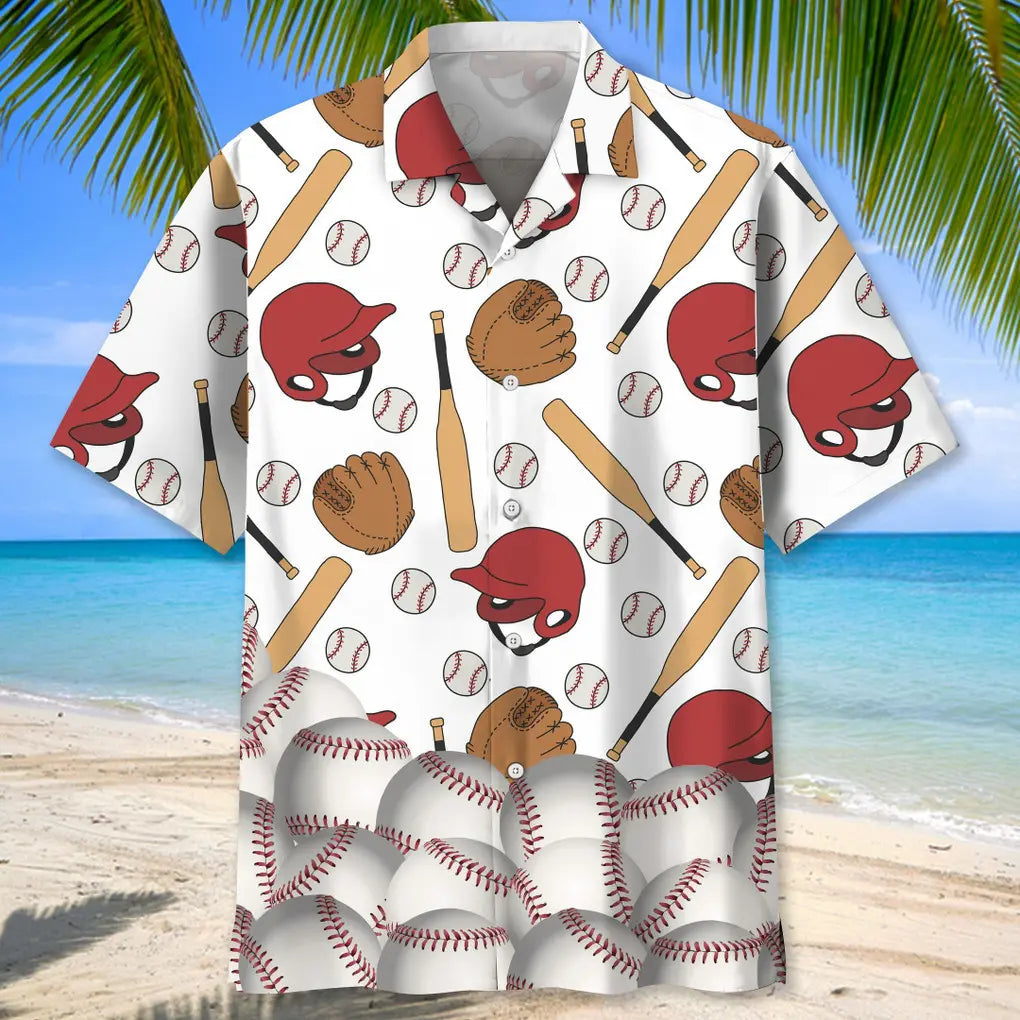 Baseball Lovers Hawaiian Shirt