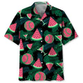Hawaiian Shirt / Adults / S Baseball Watermelon Hawaiian Shirt