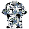 Hawaiian Shirt / Adults / S Baseball White Nature Hawaiian Shirt