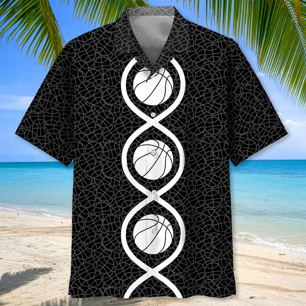 Basketball Dna Hawaiian Shirt