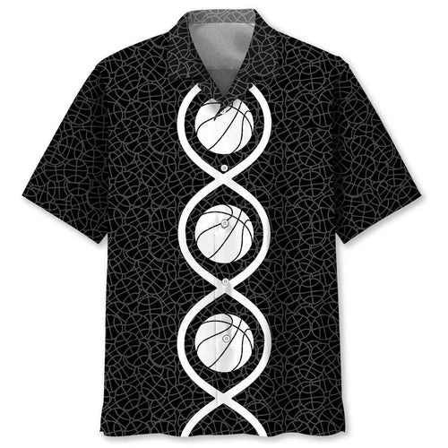 Hawaiian Shirt / Adults / S Basketball Dna Hawaiian Shirt