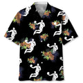 Hawaiian Shirt / Adults / S Basketball Hawaiian Nature Hawaiian Shirt