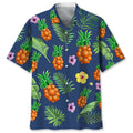 Hawaiian Shirt / Adults / S Basketball Pineapple Hawaiian Shirt