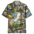 Hawaiian Shirt / Adults / S Bass Fishing Master Hawaiian Shirt