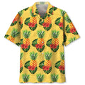 Hawaiian Shirt / Adults / S Beach Pineapple Hawaiian Shirt Men