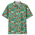Hawaiian Shirt / Adults / S Beagle Beach Hawaiian Shirt