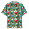 Hawaiian Shirt / Adults / S Beagle Hawaiian Beach Hawaiian Shirt